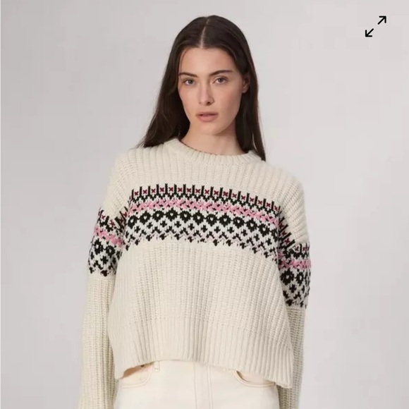 Rag & Bone Cozy Knit Sweater - Cream - Picture 2 of 5